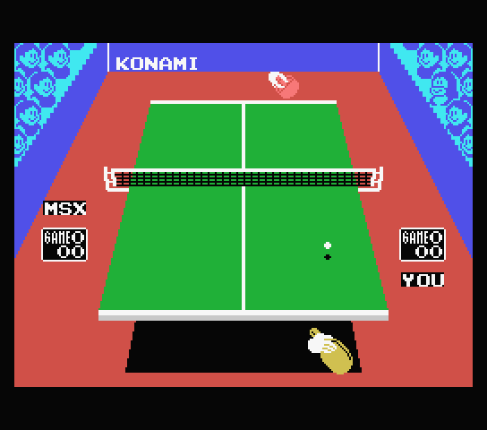 Konami's Ping Pong screenshot 5 for MSX